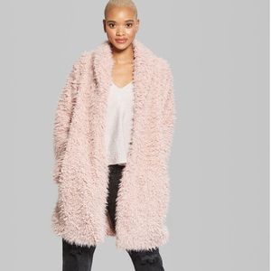 wild fable faux fur jacket